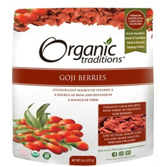 صورة ORGANIC GOJI BERRIES 227 GM