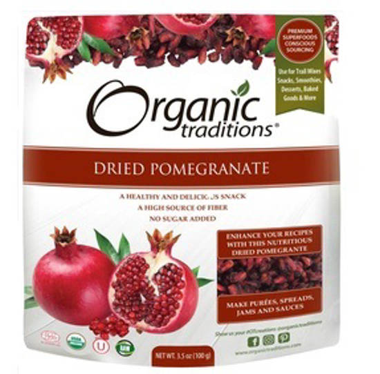 صورة ORGANIC DRIED POMEGRANATES 100 GM