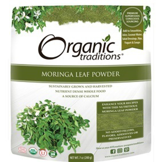 صورة ORGANIC MORINGA LEAF POWDER 200 GM