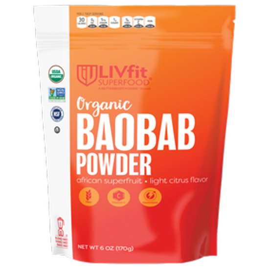 صورة BETTER BODY FOODS ORGANIC BAOBAB POWDER 170 GRAMS