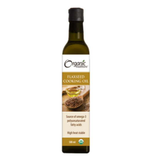 Picture of ORGANIC FLAXSEED COOKING OIL 500 ML