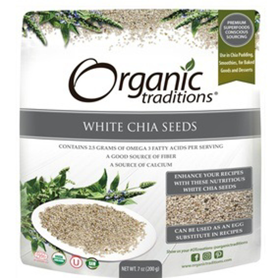 Picture of ORGANIC WHITE CHIA SEEDS 200 GM