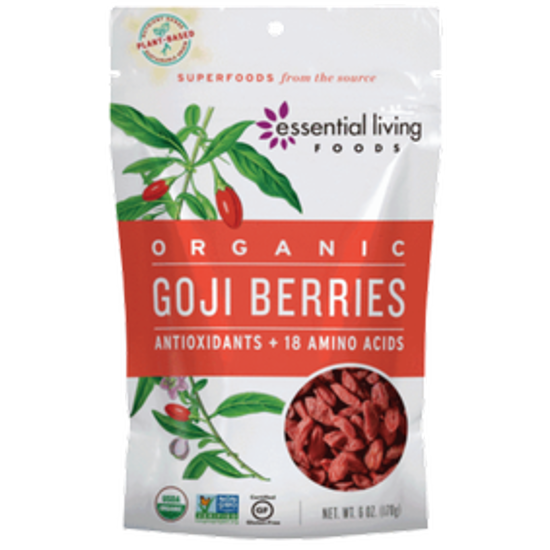 Picture of ESSENTIAL LIVING FOODS GOJI BERRIES ORG 6OZ