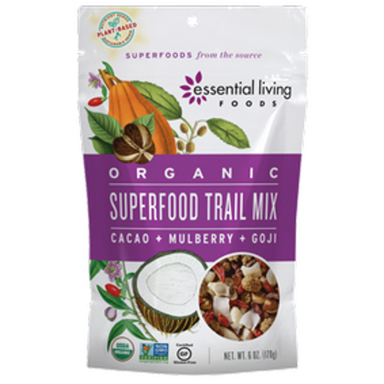 Picture of ESSENTIAL LIVING FOODS SUPERFOOD TRAIL MIX ORG 6OZ