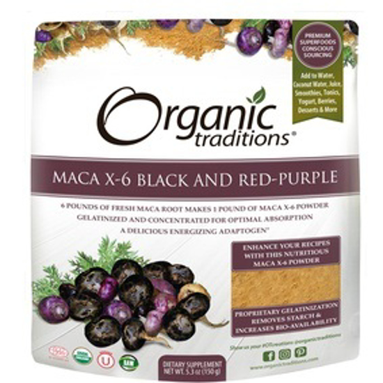 صورة ORGANIC MACA X-6 POWDER 6:1 150 GM