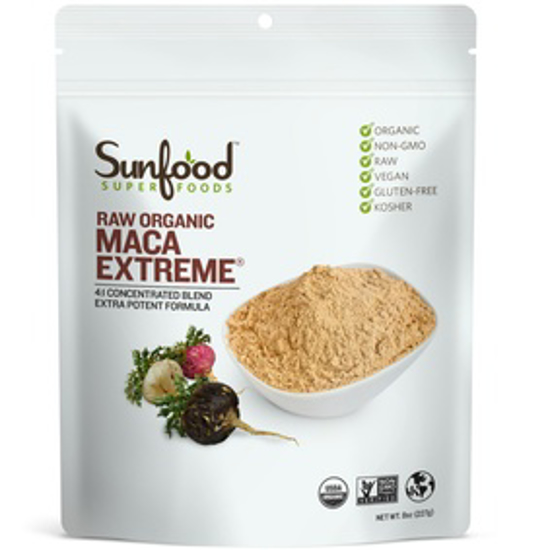 صورة SUNFOOD SUPERFOODS MACA EXTREME, 8OZ, ORGANIC, RAW