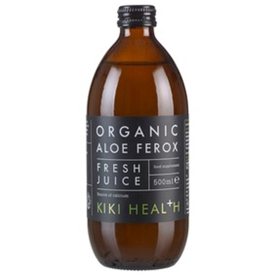 صورة KIKI HEALTH ORGANIC ALOE FEROX JUICE ­ 500ML