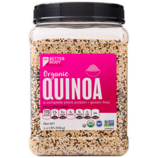 صورة BETTER BODY FOODS ORGANIC QUINOA MEDLEY 680 GRAMS