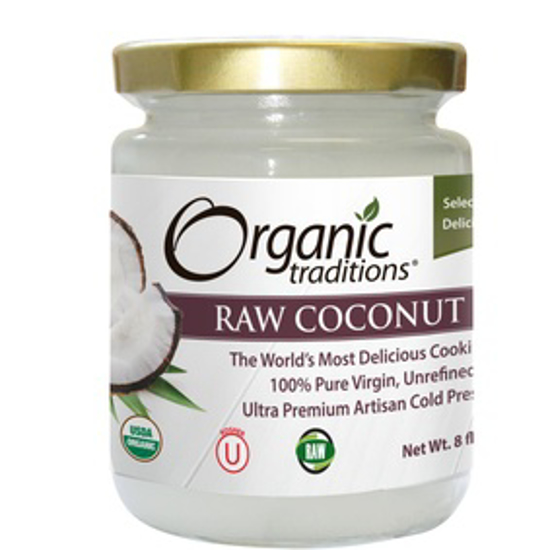 صورة ORGANIC RAW COCONUT OIL 500 ML