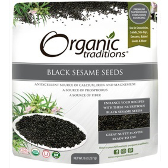 صورة ORGANIC BLACK SESAME SEEDS 227 GM