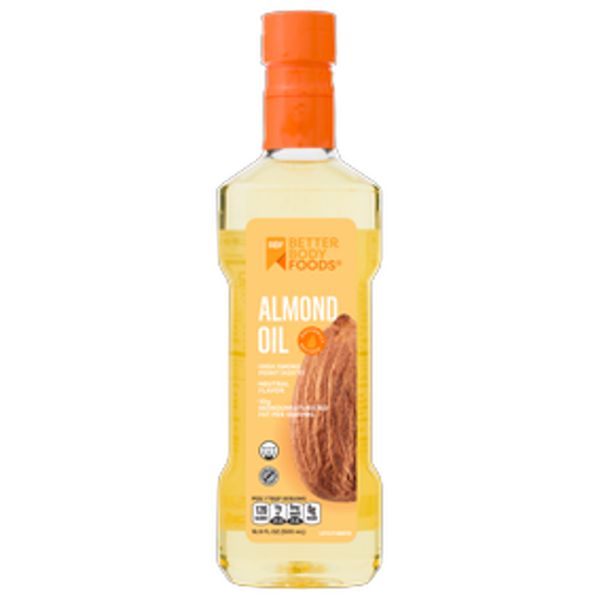 Picture of BETTER BODY FOODS REFINED ALMOND OIL 500 ML