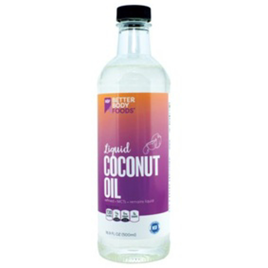 صورة BETTER BODY FOODS LIQUID COCONUT OIL 500 ML