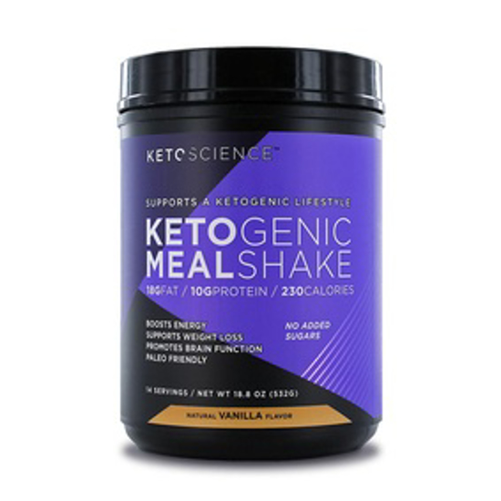 صورة KETOGENIC MEAL SHAKE NATURAL VANILLA FLAVOR 532 GM