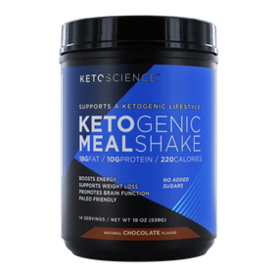 صورة KETOGENIC MEAL SHAKE NATURAL CHOCOLATE FLAVOR 539 GM