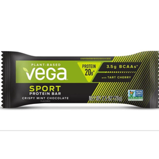 صورة VEGA SPORT PROTEIN BAR CRISPY MINT CHOCOLATE 70G X12