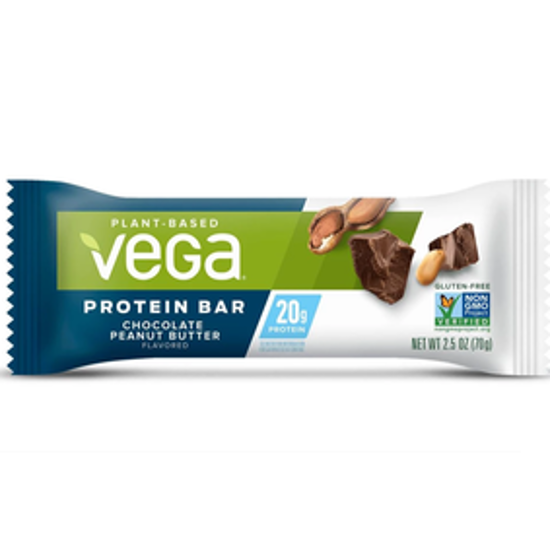 صورة VEGA® 20G PROTEIN BAR CHOCOLATE PEANUT BUTTER 70 GR X12