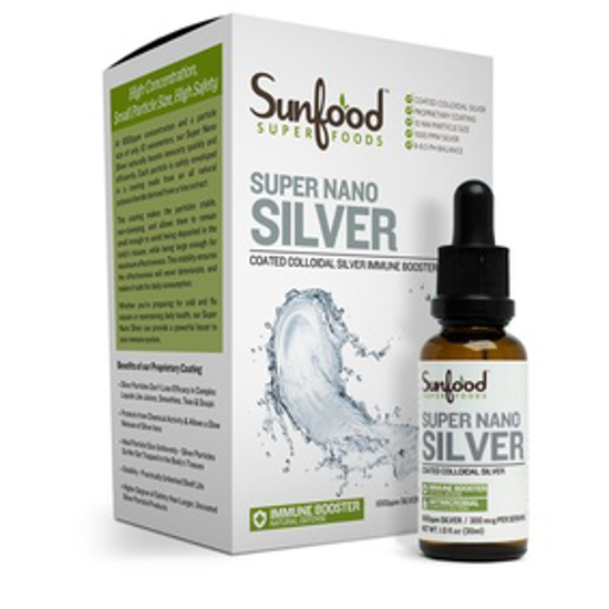 صورة SUNFOOD SUPERFOODS SUPER NANO SILVER, 1.0FL. OZ