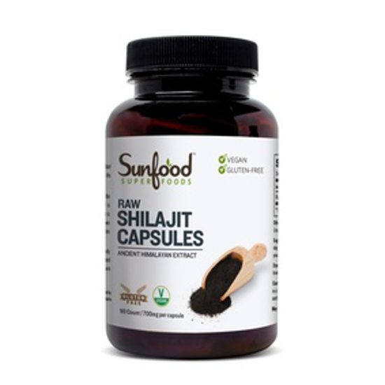 صورة SUNFOOD SUPERFOODS SHILAJIT CAPSULES 700MG | 90CT.