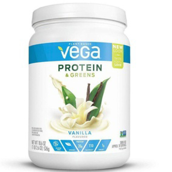 صورة VEGA PROTEIN & GREENS FRENCH VANILLA 18.6OZ