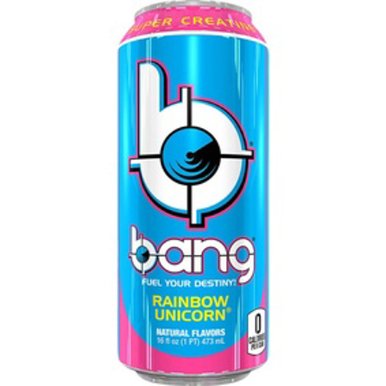 Picture of BANG ENERGY DRINKS- RAINBOW UNICORN