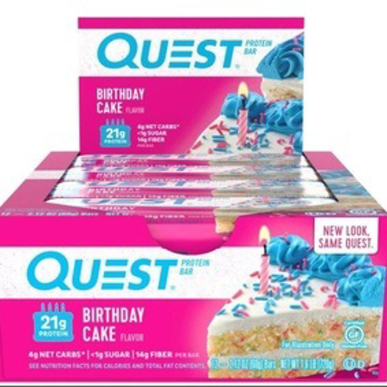 Picture of QUETS PROTIEN BAR - BIRTHDAY CAKE