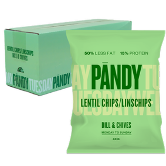 Picture of PANDY LENTIL CHIPS - DILL&CHIVES