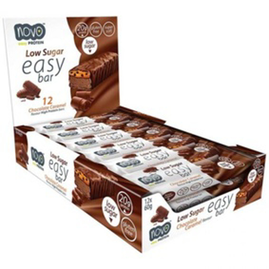 Picture of NOVO LOW SUGAR EASY BAR - CHOCLATE CARAMEL