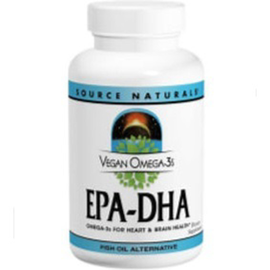 صورة SOURCE NATURALS VEGAN OMEGA 3S EPA DHA 300 MG