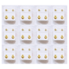 Picture of Studex® 12 Pairs (Dozen pack) 24ct Gold Plated Pearl Bezel Regular: DZ-R301Y