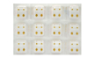 Picture of Studex® 12 Pairs (Dozen pack) 24ct Gold Plated Shapes Flower Regular: DZ-R508Y