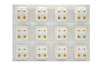 Picture of Studex® 12 Pairs (Dozen pack) 24ct Gold Plated Shapes Flowerlite Regular: DZ-R508Y-4