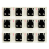 Picture of Studex® 12 Pairs (Dozen pack) Stainless Steel Cubic Zirconia Tiffany Mini: DZ-M100W