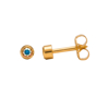 Picture of Studex® Select™ 24ct Gold Plated Crystals Bezel AB Crystal Large: PR-L215Y-STX