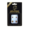 Picture of Studex® Select™ 24ct Gold Plated Crystals Bezel January Garnet Regular: PR-R201Y-STX