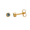 Picture of Studex® Select™ 24ct Gold Plated Crystals Bezel March Aquamarine Regular: PR-R203Y-STX
