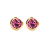 Picture of Studex® Select™ 24ct Gold Plated Crystals Bezel October Rose Regular: PR-R210Y-STX