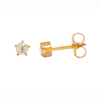 Picture of Studex® Select™ 24ct Gold Plated Crystals Tiffany April Crystal Large: PR-L104Y-STX