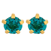Picture of Studex® Select™ 24ct Gold Plated Crystals Tiffany December Blue Zircon Regular: PR-R112Y-STX