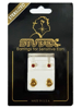Picture of Studex® Select™ 24ct Gold Plated Crystals Tiffany July Ruby Regular: PR-R107Y-STX
