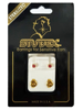 Picture of Studex® Select™ 24ct Gold Plated Crystals Tiffany October Rose Regular: PR-R110Y-STX