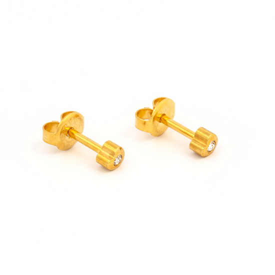 Picture of Studex® Select™ 24ct Gold Plated Heartlite Regular: PR-R502Y-4-STX