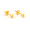 صورة Studex® Select™ 24ct Gold Plated Pearl Tiffany Regular: PR-R301Y-STX