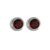 Picture of Studex® Select™ Stainless Steel Crystals Bezel January Garnet Regular: PR-R201W-STX