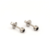 Picture of Studex® Select™ Stainless Steel Crystals Bezel Jet Crystal Regular: PR-R225W-STX