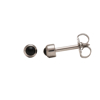 Picture of Studex® Select™ Stainless Steel Crystals Bezel Jet Crystal Regular: PR-R225W-STX