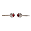 Picture of Studex® Select™ Stainless Steel Crystals Bezel July Ruby Regular: PR-R207W-STX