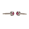 Picture of Studex® Select™ Stainless Steel Crystals Bezel October Rose Regular: PR-R210W-STX