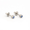 Picture of Studex® Select™ Stainless Steel Crystals Bezel September Sapphire Regular: PR-R209W-STX