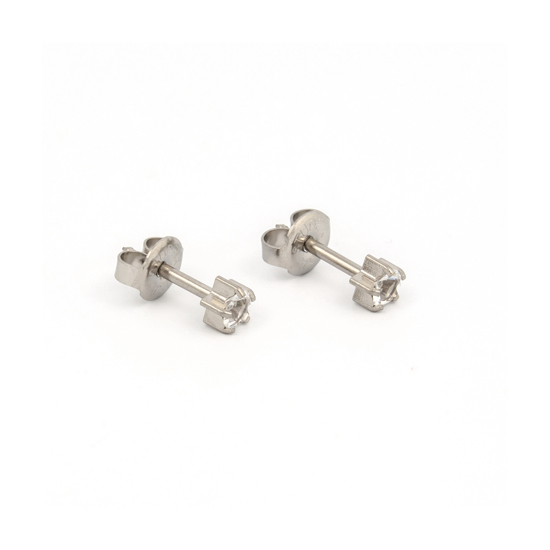 Picture of Studex® Select™ Stainless Steel Crystals Tiffany April Crystal Regular: PR-R104W-STX