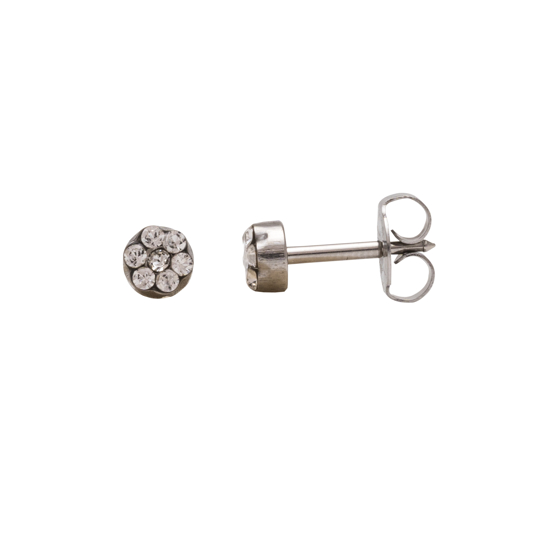 Picture of Studex® Select™ Stainless Steel Daisy Crystal Large: PR-LD6004W-STX